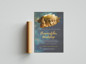 Poster for dreamcatcher workshop